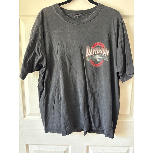 Harley-Davidson Other - Harley Davidson Vintage 90s‎ T-Shirt Mens XL Single Stitch Eagle Mexico Biker